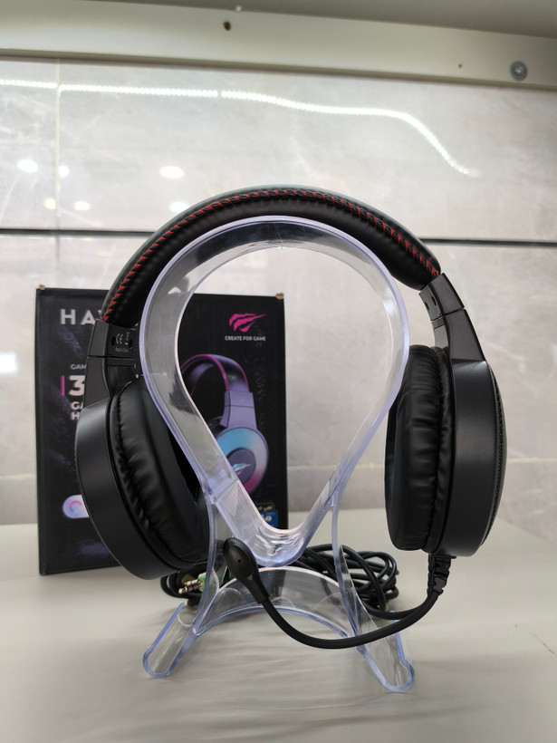 هدست گیمینگ هویت مدل H2013D | هدست سیمی RGB با درایور 50 میلیمتری و میکروفون توضیحات محصول:
