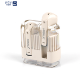 هندزفری بلوتوثی هیسکا مدل FX-559 | ایرپاد بیسیم Hiska FX559 با کیس شفاف