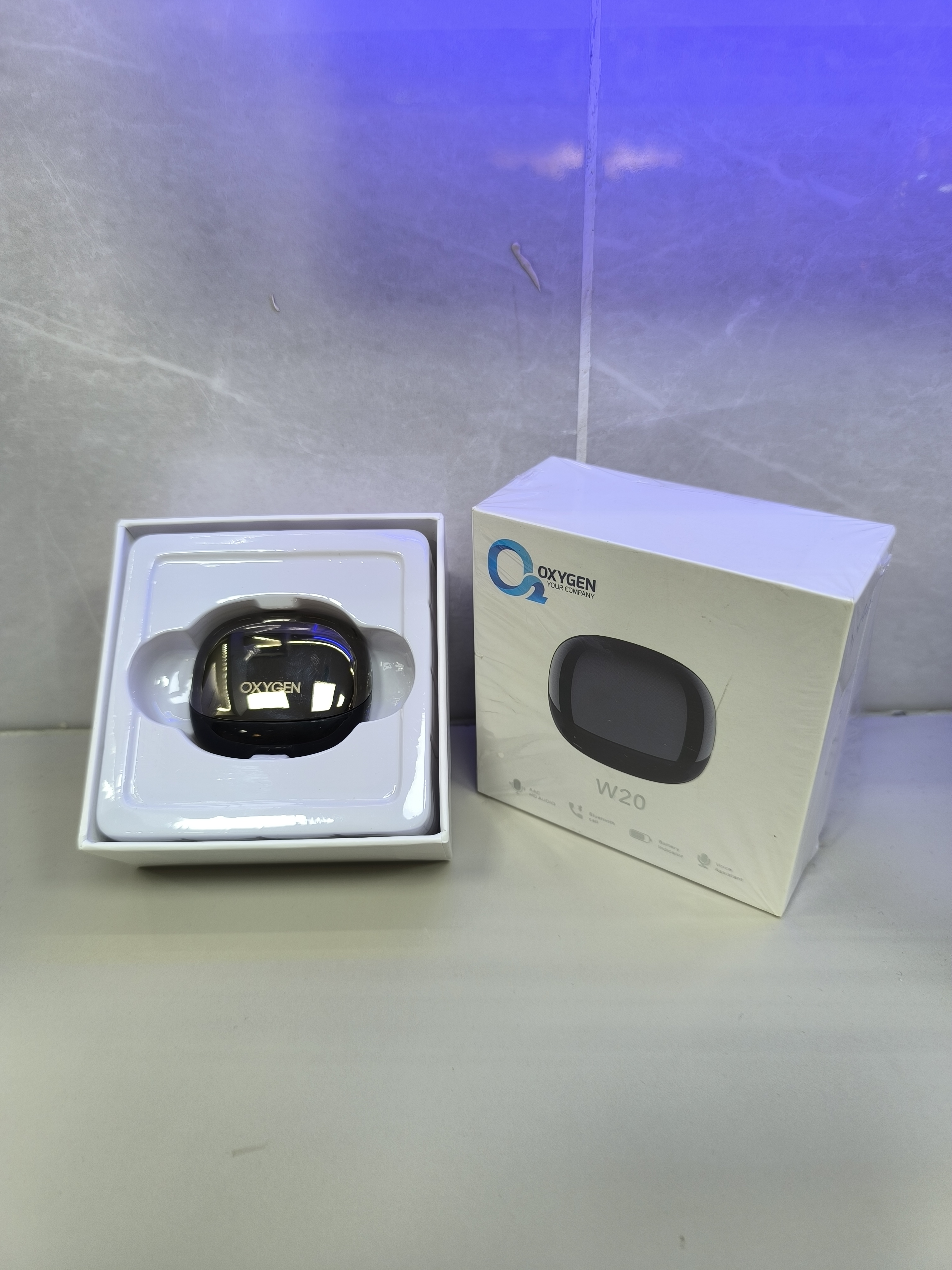 هندزفری بلوتوثی اکسیژن مدل W20 | ایرپاد بی‌سیم Oxygen W20 TWS