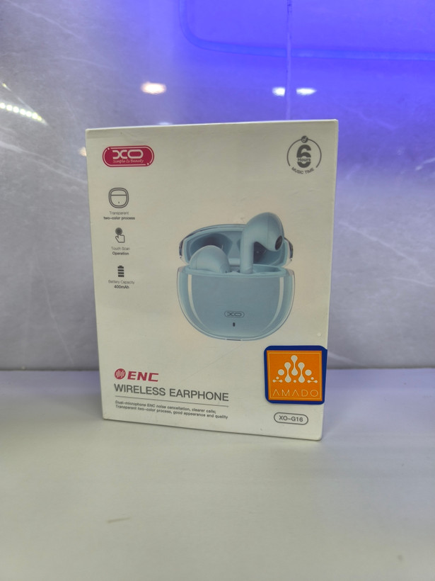 هندزفری بلوتوثی ایکس او مدل G16 | ایرپاد بیسیم XO G16 TWS