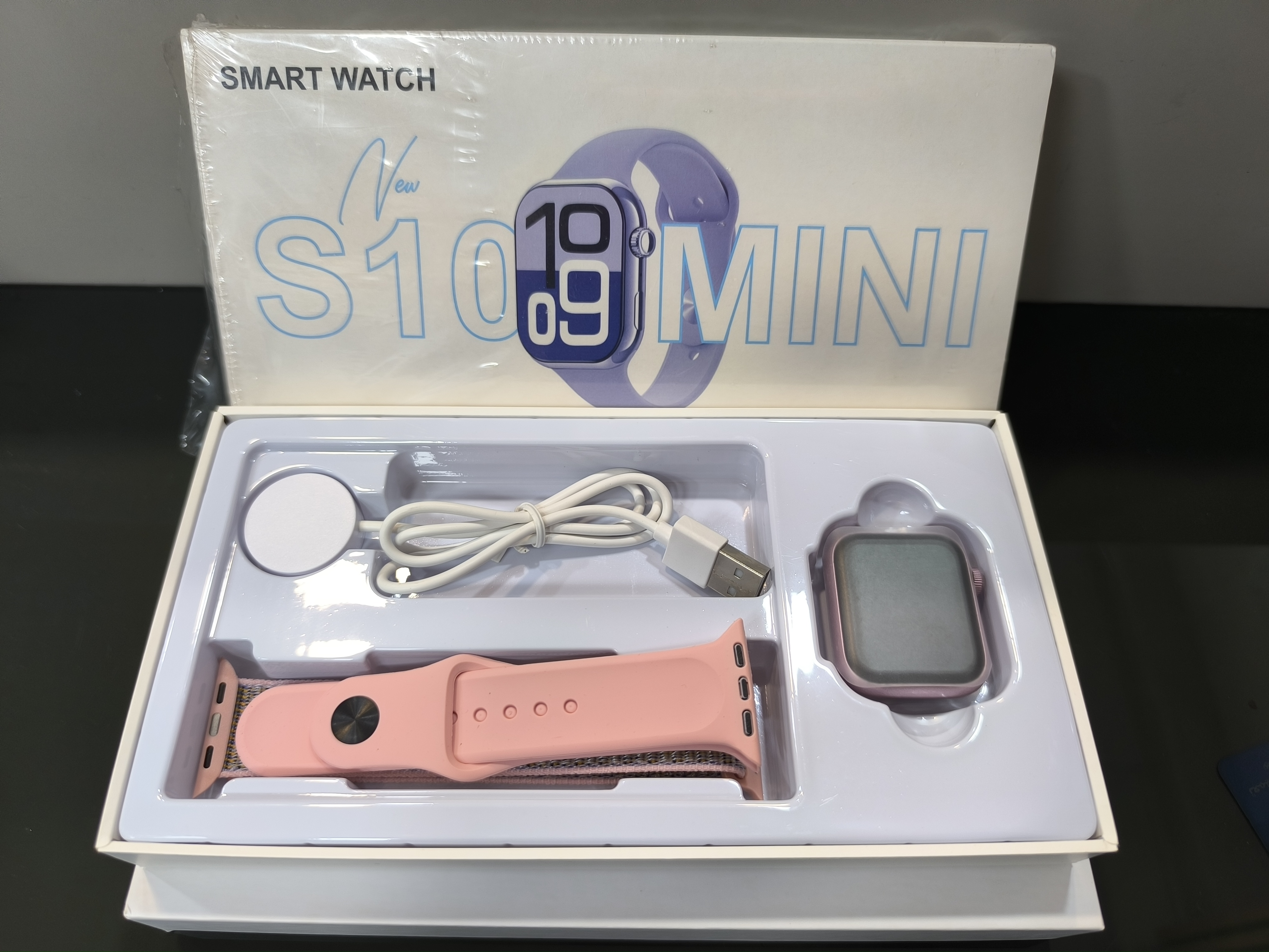 ساعت هوشمند SMART watch S10 MINI 1.75inch صورتی