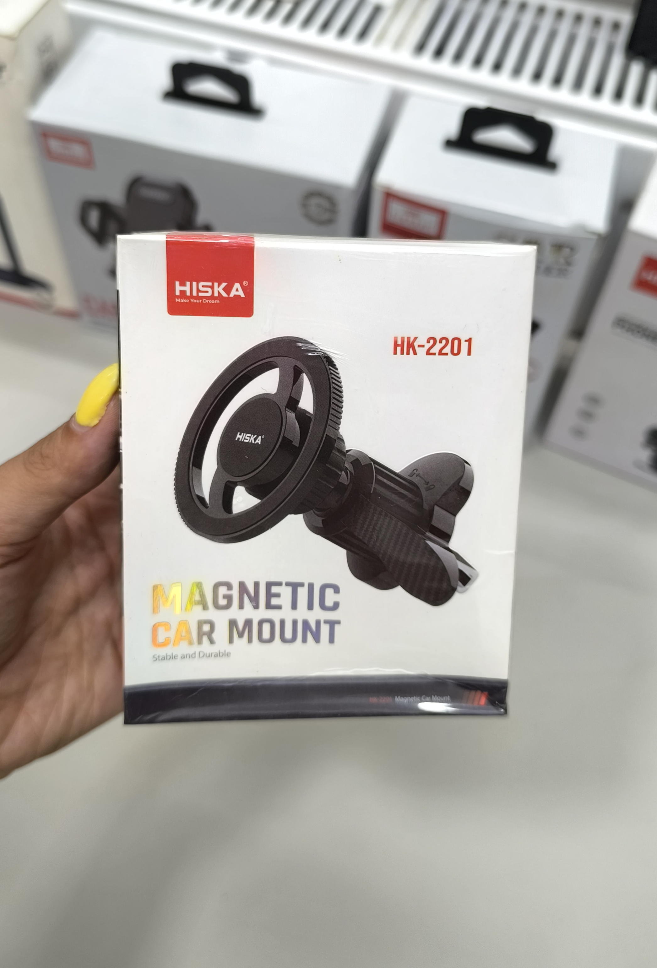 هولدر مگنتی گوشی هیسکا مدل HISKA HK-2201