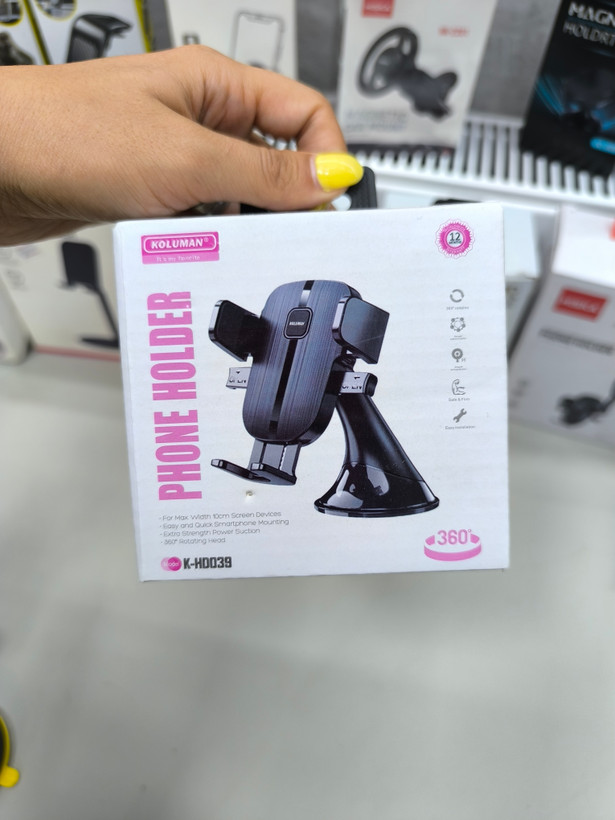 نگهدارنده گوشی کلومن مدل K-HD039 مشکی