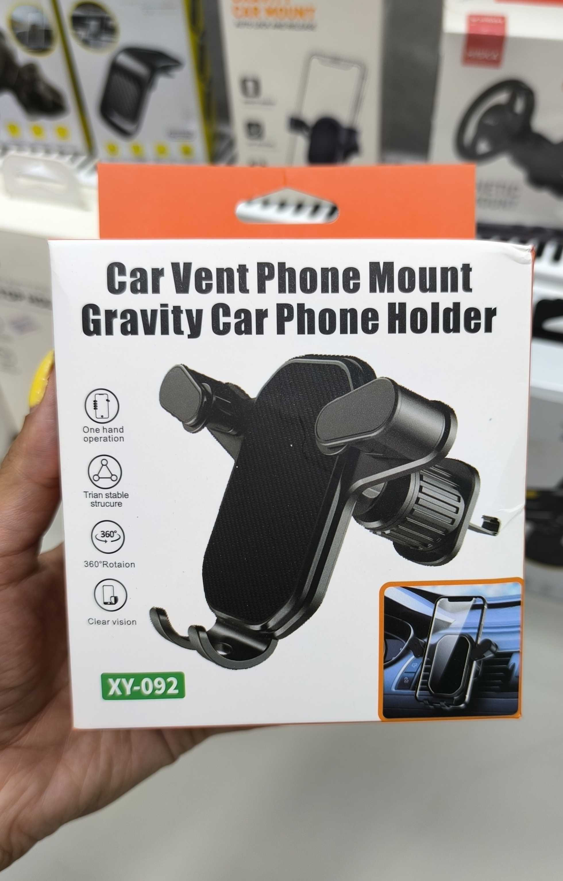 هولدر،نگهدارنده گوشی موبایل مدل XY092 دریچه ای