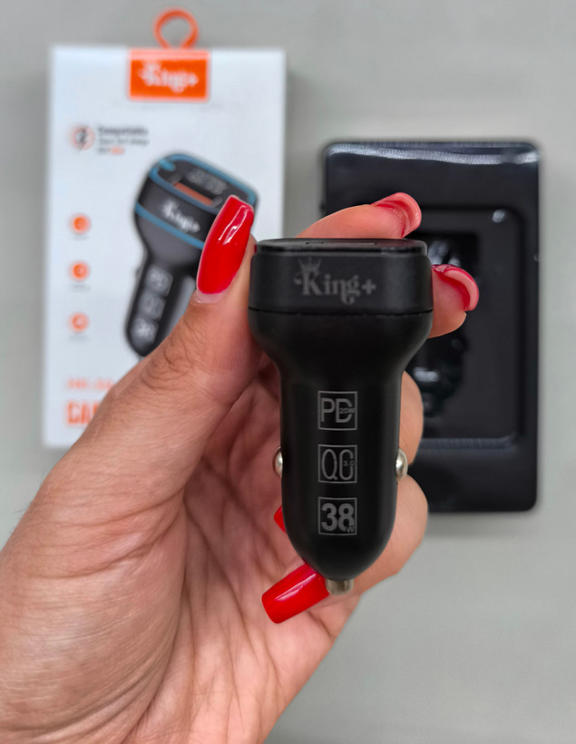 شارژر فندکی کینگ مدل HK-59