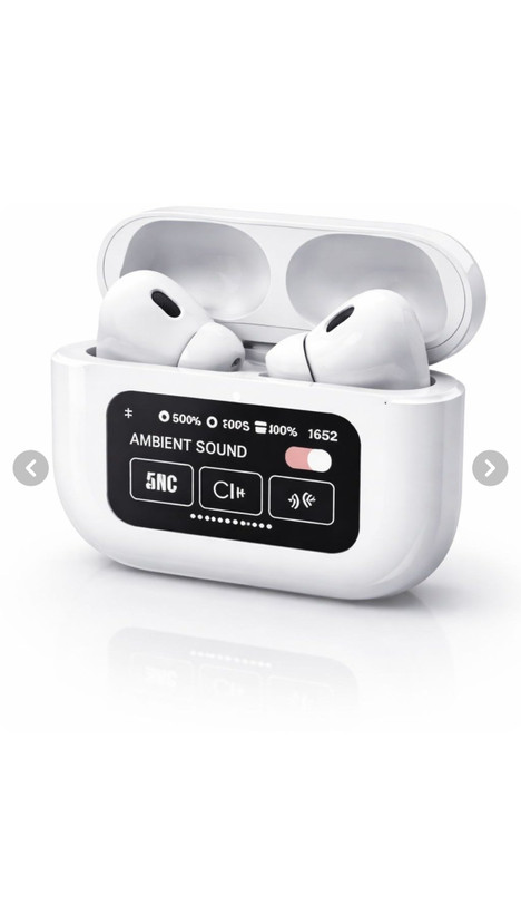 هندزفری بلوتوثی.ایرپاد SGS AirPods Tour 5 حذف نویزوصفحهنمایش لمسی رنگی